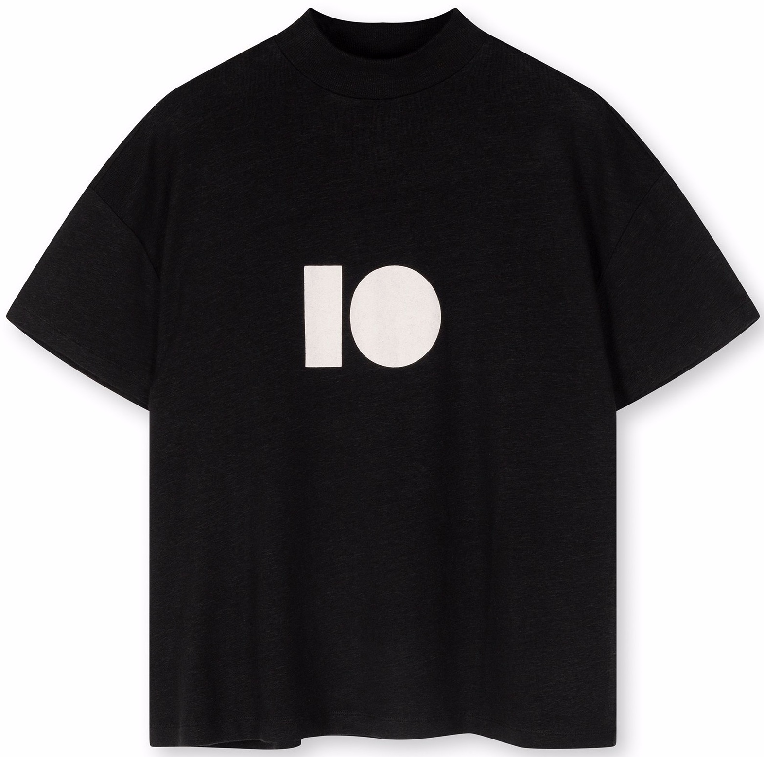 10 days shirt zwart cheap