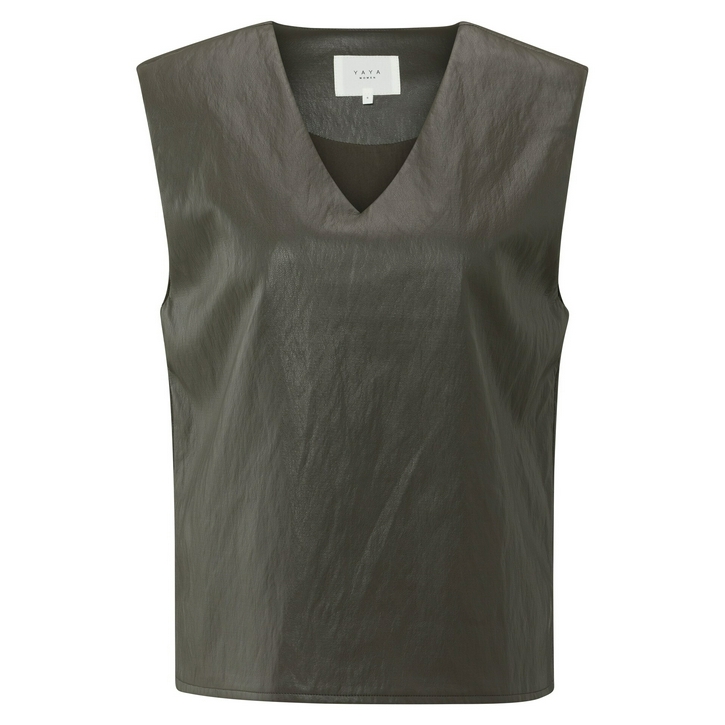 Yaya spencer faux leer - Newlands Casuals