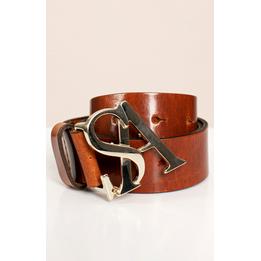 Overview image: Studio Anneloes gold buckle leather riem