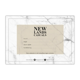 Overview second image: Cadeaubonnen €10