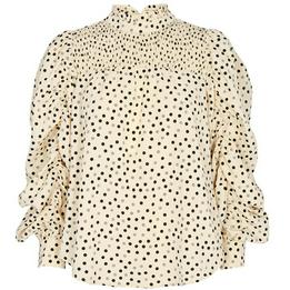 Overview image: Co' Couture blouse Dot creme