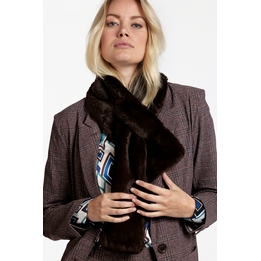 Overview image: Studio Anneloes sjaal Fur bruin