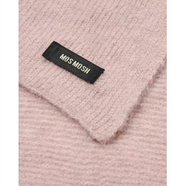 Overview second image: Mos Mosh sjaal Thora knit oud roze