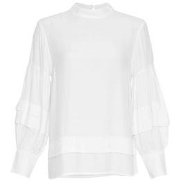 Overview image: Moss  blouse Kalinda off white