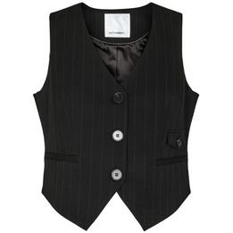 Overview image: Co' Couture vest pinstripe zwart