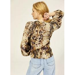 Overview second image: Summum blouse Animal print