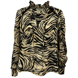 Overview image: Copenhagen Muse blouse Frill zwart