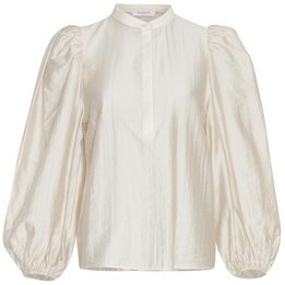 Overview second image: Moss Copenhagen blouse Romina creme