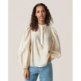 Overview image: Moss Copenhagen blouse Romina creme