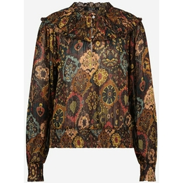 Overview second image: Ibana blouse Tiany bruin
