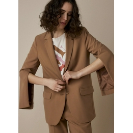 Overview image: Summum blazer single-breasted bruin