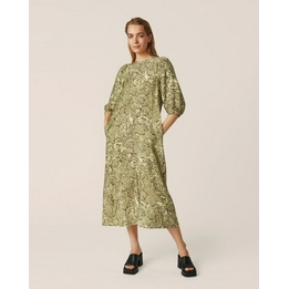 Overview image: Moss Copenhagen jurk Divina Ladonna 3/4 groen