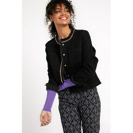 Overview image: Studio Anneloes jas Brooklyn jeans zwart