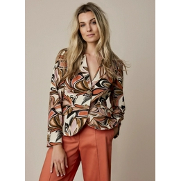 Overview image: Summum blazer met print