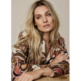 Overview second image: Summum blazer met print