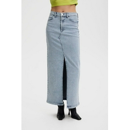 Overview image: Gestuz rok Siw licht blauw denim