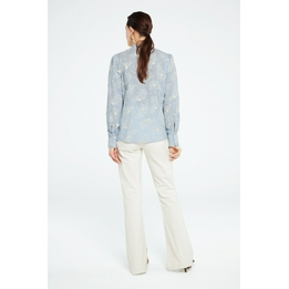 Overview second image: Fabienne Chapot blouse Brody Broderie licht blauw