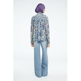 Overview second image: Fabienne Chapot blouse Mila paars