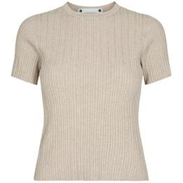 Overview image: Co' Couture top Badu rib knit zand