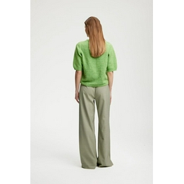 Overview second image: Gestuz pullover met korte mouwen Alpha groen