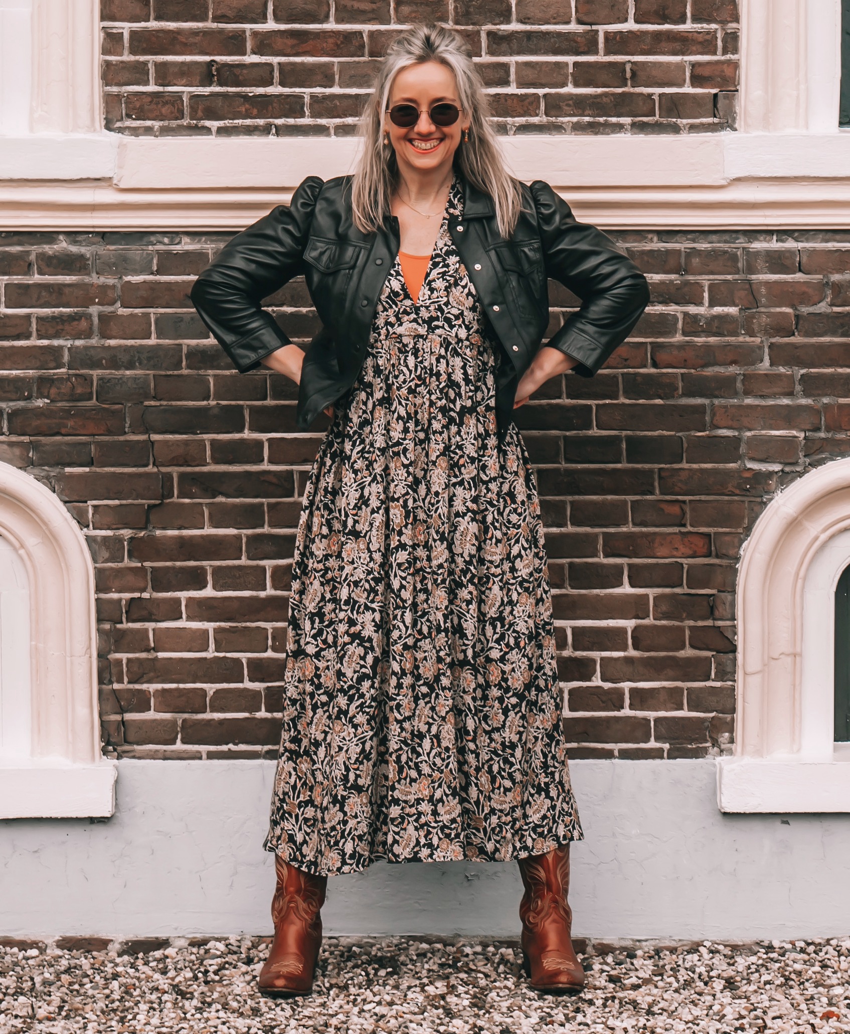 Summum midi jurk Agnes bohemian 