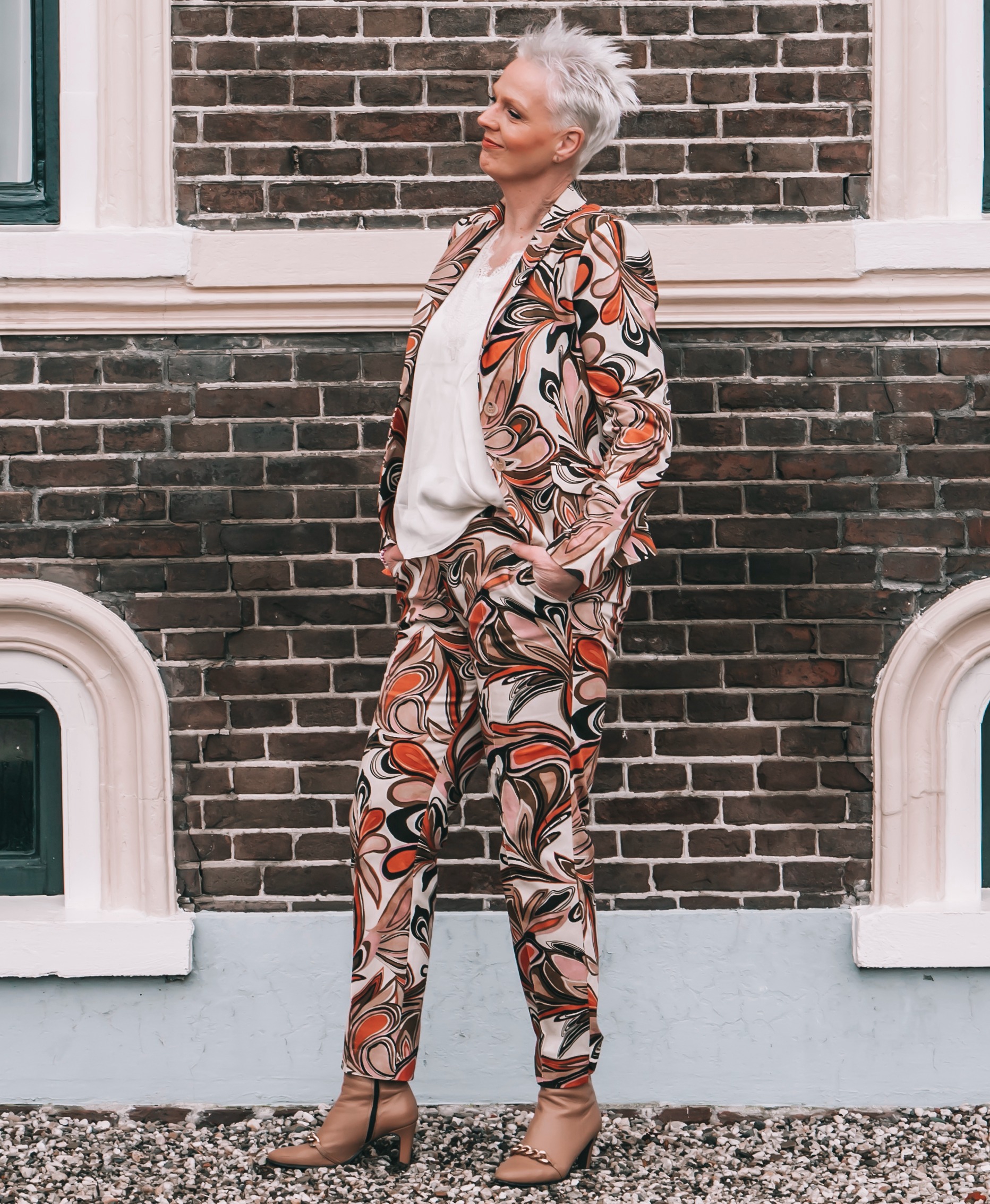 Summum blazer Jacqueline print