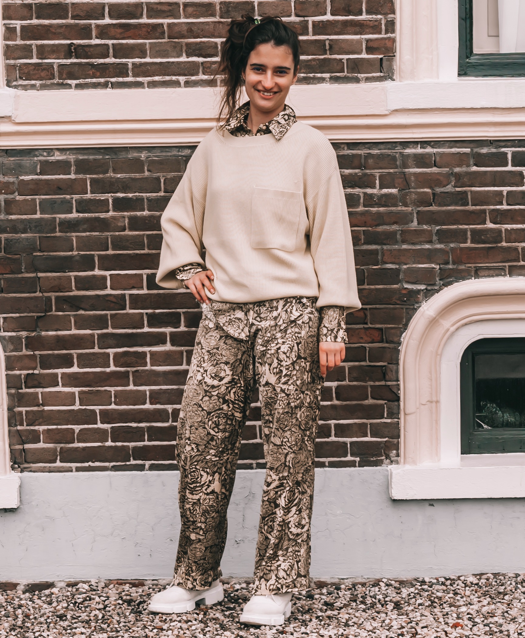 Moss, trui, geel 