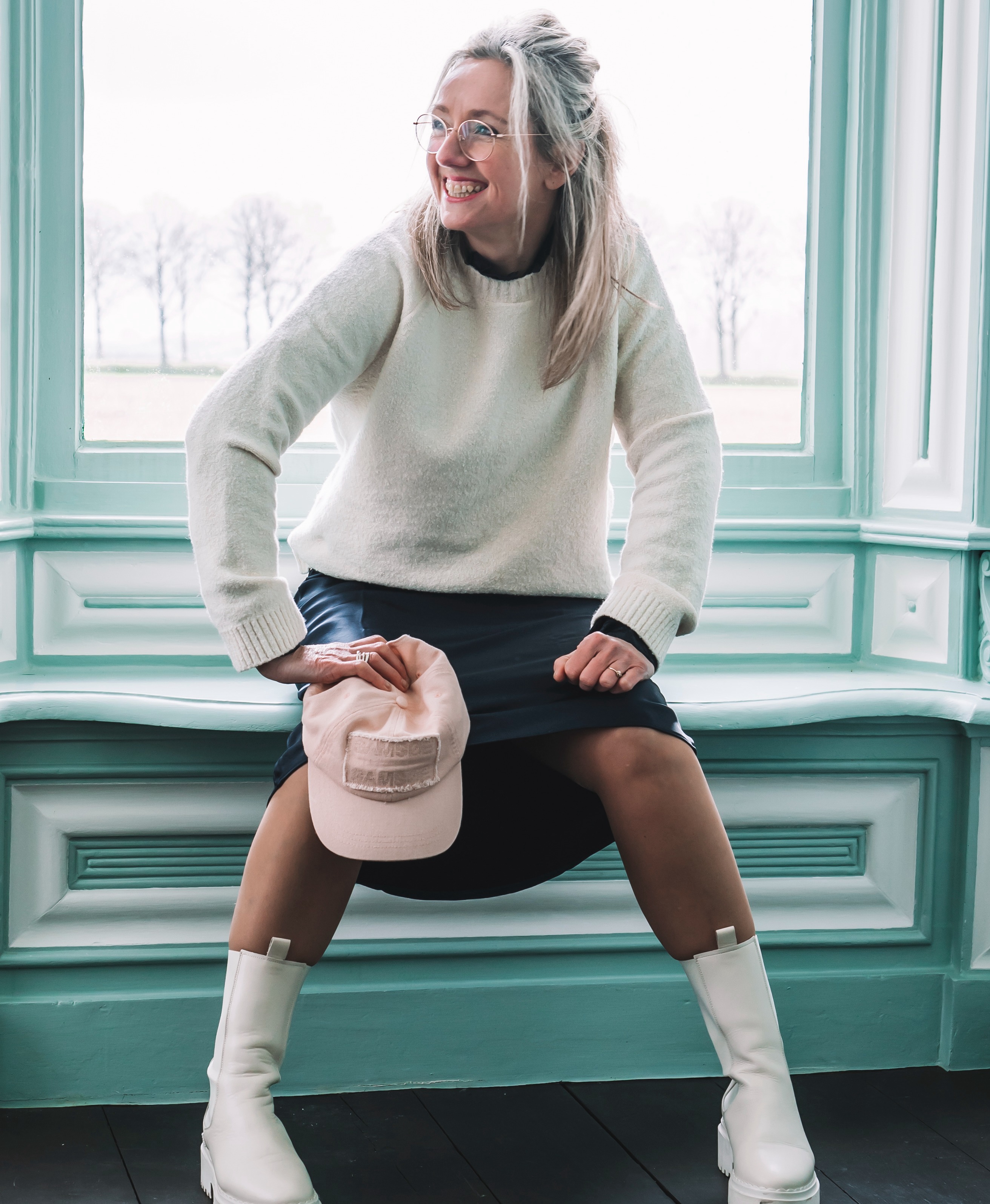 Samsoe Samsoe trui Agnes off white