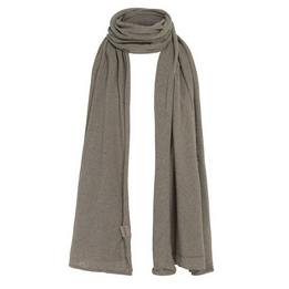 Overview image: Knit Factory sjaal Iris taupe