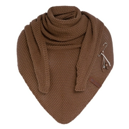 Overview image: Knit Factory omslagdoek Coco marron