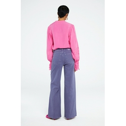 Overview second image: Fabienne Chapot blouse Clarissa roze
