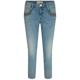 Overview second image: Mos Mosh jeans Naomi Ida bold cropped licht blauw