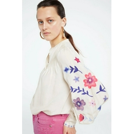 Overview second image: Fabienne Chapot blouse Cecilia creme