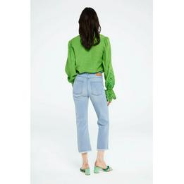 Overview second image: Fabienne Chapot jeans Lizzy cropped flare light wash