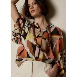 Overview image: Summum blouse multicolour zalm