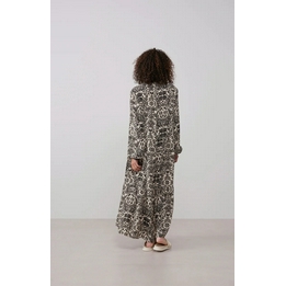 Overview second image: Yaya maxi-jurk folklore print
