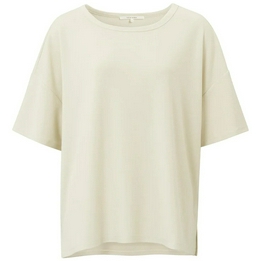 Overview second image: Yaya oversized t-shirt met ronde hals creme