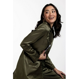 Overview image: Studio Anneloes blazer Angie satijn groen