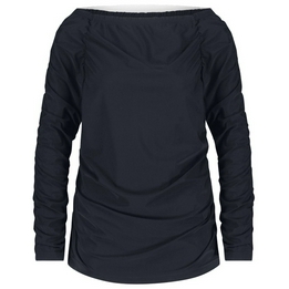 Overview second image: Studio Anneloes top Noelle wrinkle donker blauw