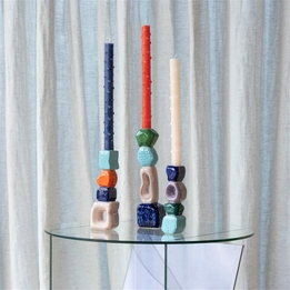 Overview second image: Woonaccessoires kandelaar medium