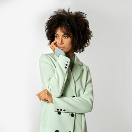 Overview image: Giacomo jas mint groen
