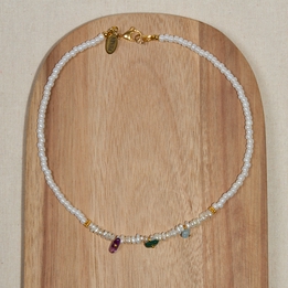 Overview image: Pien&N ketting natuursteen hangertjes