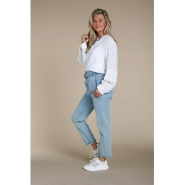 Overview second image: Nukus blouse Eliza wit