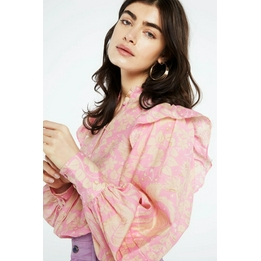 Overview second image: Fabienne Chapot blouse Philo roze