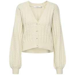 Overview second image: Gestuz vest Lexi silver birch off white