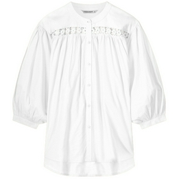 Overview image: Summum blouse katoen voile wit
