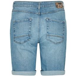 Overview second image: Mos Mosh short Bradford scratch blue