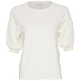 Overview image: Moss Copenhagen top met elastisch mouwtje Eslina off white