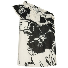 Overview image: Copenhagen Muse top Oline zwart/off white