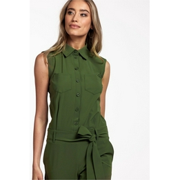 Overview second image: Studio Anneloes jumpsuit Angel groen